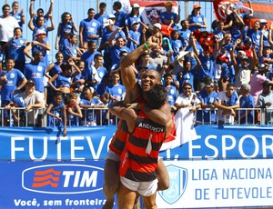 Futvôlei Flamengo feminino (Foto: Pedro Monteiro)
