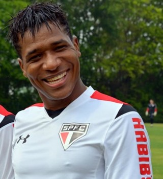 São Paulo treino Centurion Wilder Guisao (Foto: Érico Leonan / saopaulofc.net   )