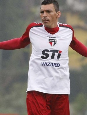 lucio são paulo treino (Foto: Rubens Chiri/saopaulofc.net)