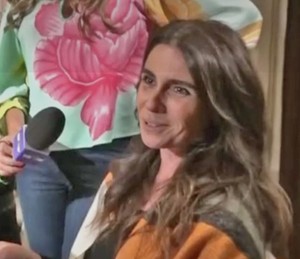 Giovanna Antonelli comenta cenas com comida em 'Sol Nascente' (Foto: TV Globo)
