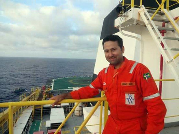 Mossoroense, Luiz Cláudio Nogueira, de 43 anos, trabalhava como técnico de segurança na BW Offshore (Foto: Arquivo familiar)