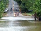 Chuva causa transtornos em pelo menos sete cidades da região