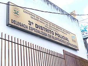 3ª Delegacia de Polícia fica localizada no bairro Alecrim, zona Leste de Natal (Foto: Edmilson Santos/Inter TV Cabugi)