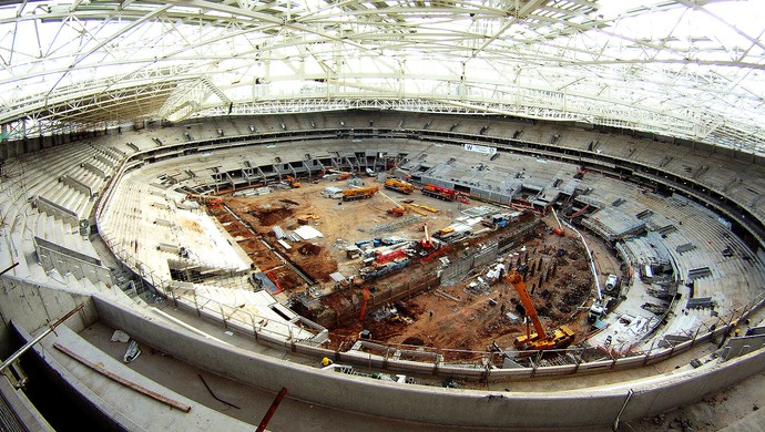 Para os céticos: Com custo de R$ 7 milhões, Arena Palmeiras terá maiores telões do país Obras_arenapalestra_sergiogandolphi-2_95