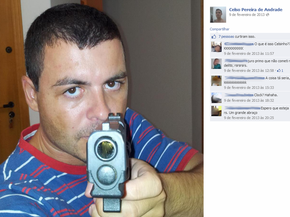 Delegado Da Dic De Sc Posta Foto Com Arma Em Perfil De Rede Social Santa Catarina G1 Baixe milhares de ícones de armas grátis em formato svg, psd, png, eps ou como icon font. g1 globo