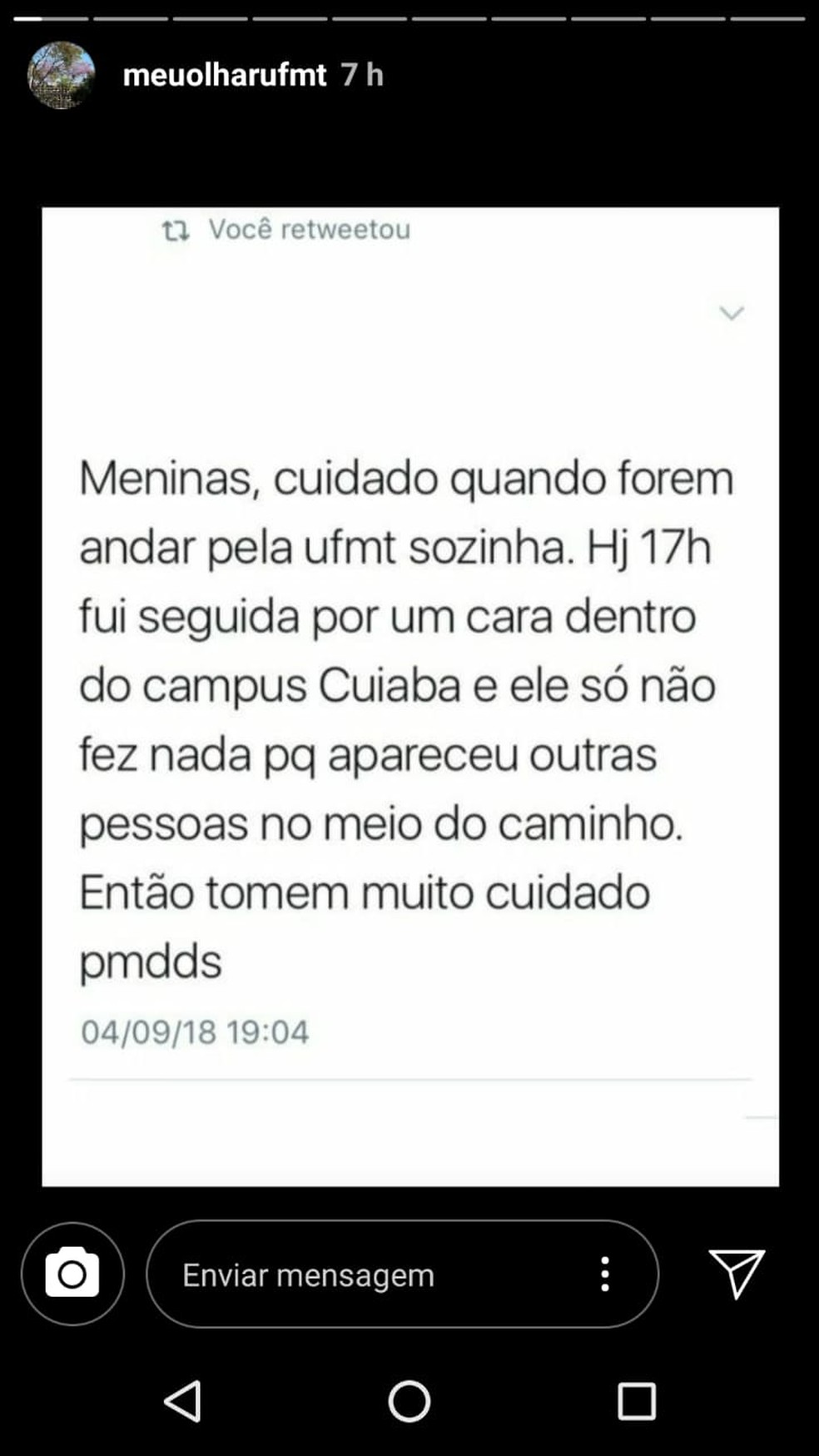 Alunas Da Ufmt Relatam Ass Dio Sexual Dentro Da Universidade E Reclamam
