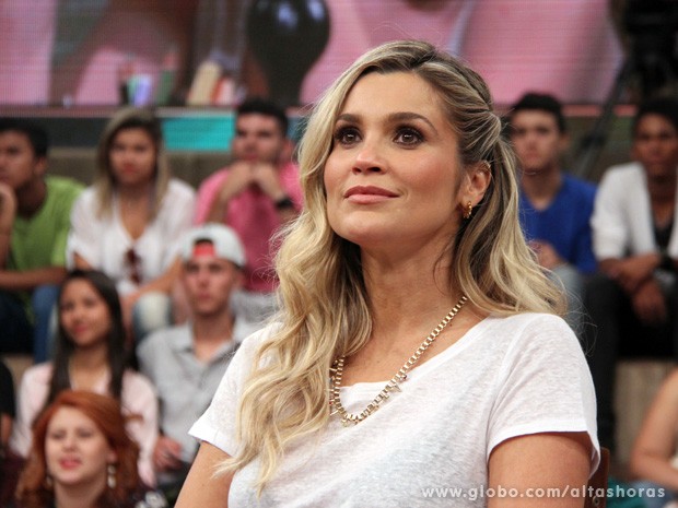 Flávia Alessandra participa do programa Altas Horas deste sábado (Foto: TV Globo/Altas Horas)