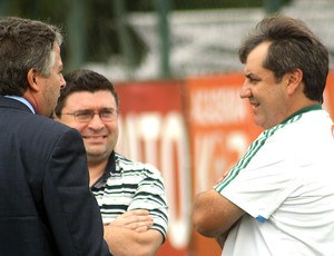 Paulo Nobre Gilson Kleina treino Palmeiras (Foto: Cleber Akamine)