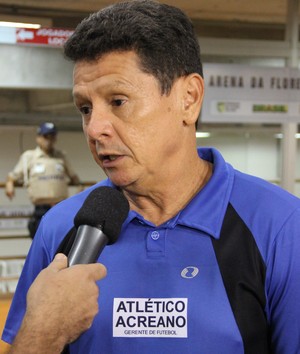 Gilmar Sales, diretor de futebol do Atlético-AC (Foto: João Paulo Maia)