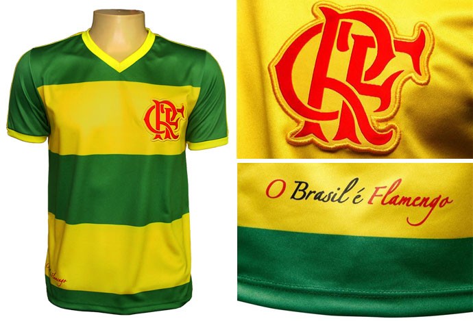 Camisa Flamengo Brasil (Foto: Divulgação)
