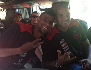 Instagram Léo Moura e Adriano (Foto: Reprodução / Instagram)
