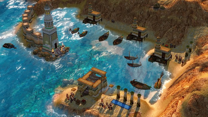 Mantendo suas excelentes músicas, o game melhorou uma série de detalhes em seus aspectos visuais, como, por exemplo, os movimentos e aparência de mares e rios (Foto: Divulgação/Microsoft Studios)