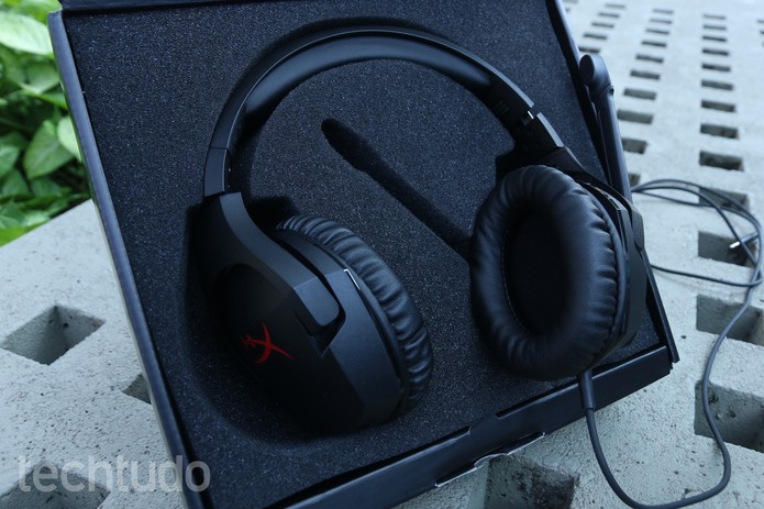Headset HyperX Cloud Stinger (Foto: Ana Marques/TechTudo) Headset HyperX Cloud Stinger (Foto: Ana Marques/TechTudo)