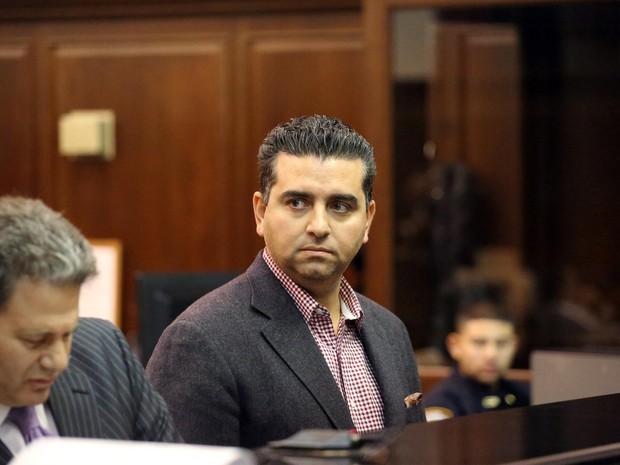 Buddy Valastro na corte criminal de Manhattan, em Nova York, nos Estados Unidos (Foto: Jefferson Siegel/ Reuters)