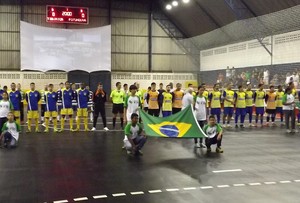 Copa TV TEM de Futsal de Bauru, cerimônia de abertura (Foto: Alan Schneider)