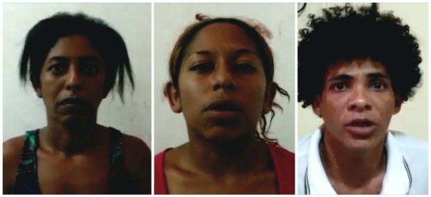 Francisca Maria, Kassandra e Maykon foram presos nesta quarta e confessaram os crimes (Foto: Divulgação/Polícia Civil)