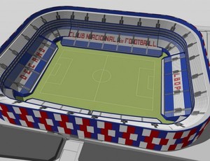 Projeto do novo estádio do Nacional Uruguai