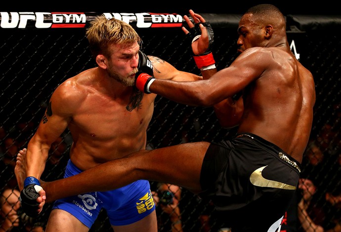 UFC Jon Jones e Alexander Gustafsson (Foto: Agência Getty Images) UFC Jon Jones e Alexander Gustafsson (Foto: Agência Getty Images)