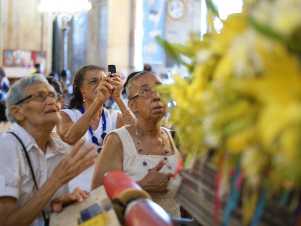 Festa de Bom Jesus dos Navegantes, em Salvador (Foto: Egi Santana/G1)