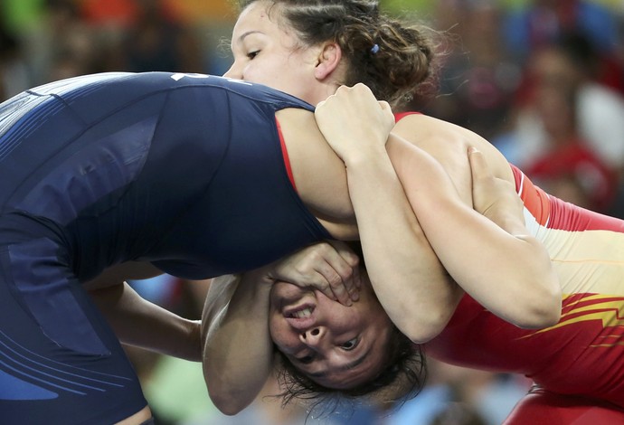 luta olímpica lais nunes (Foto: Toru Hanai/Reuters )