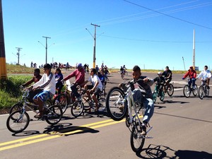 Passeio Ciclístico Dia de Tiradentes é realizado pela 14ª vez, em Machado (Foto: iFronteira / Cedida)