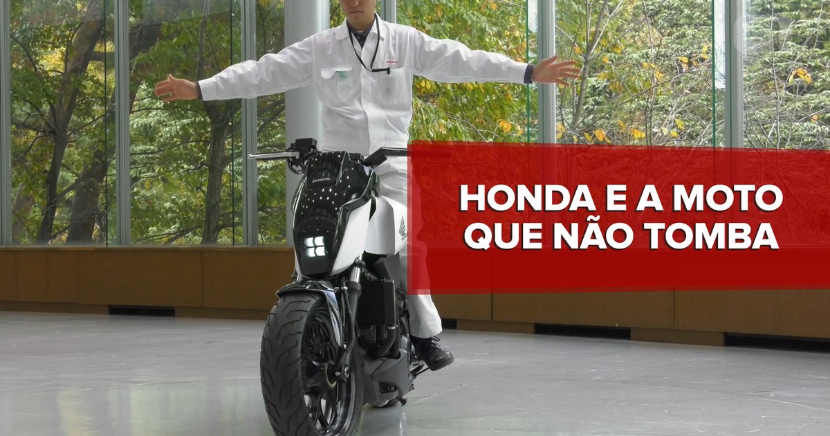 moto honda q nao tomba