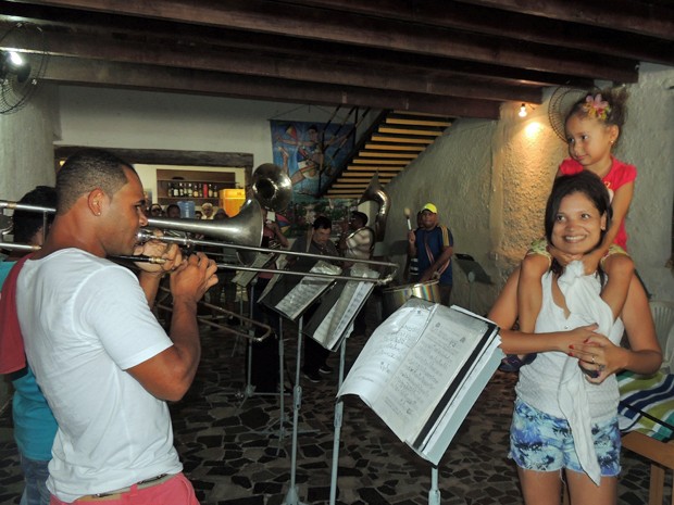 Publicitária Tâmara Mello não perde um ensaio se quer (Foto: Katherine Coutinho / G1)