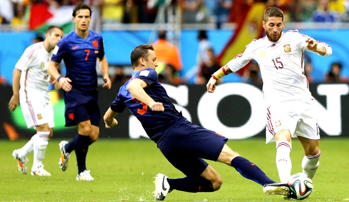 Sergio Ramos Spain vs Netherlands game (Photo: Reuters) Sergio Ramos Spain vs Netherlands game (Photo: Reuters)