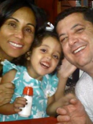 Postagem em rede social ajudou a encontrar doadores compatíveis para menina (Foto: Reprodução EPTV)