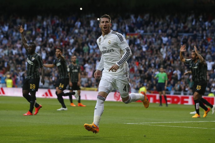 Sergio Ramos Real Madrid Málaga (Foto: Andres Kudacki / AP)
