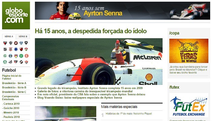 15 anos sem Senna
