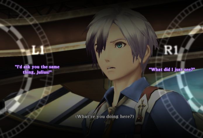 Os diálogos em Tales of Xillia 2 são interativos (Foto: Reprodução)