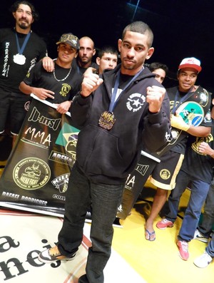 Amizael Gomes, 3º no Brasileiro de MMA Amador (Foto: Amizael Gomes/facebook)