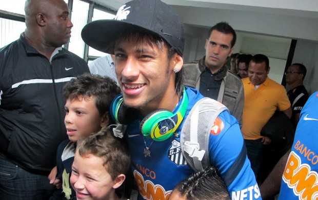 Neymar Santos (Foto: Marcelo Hazan / Globoesporte.com)