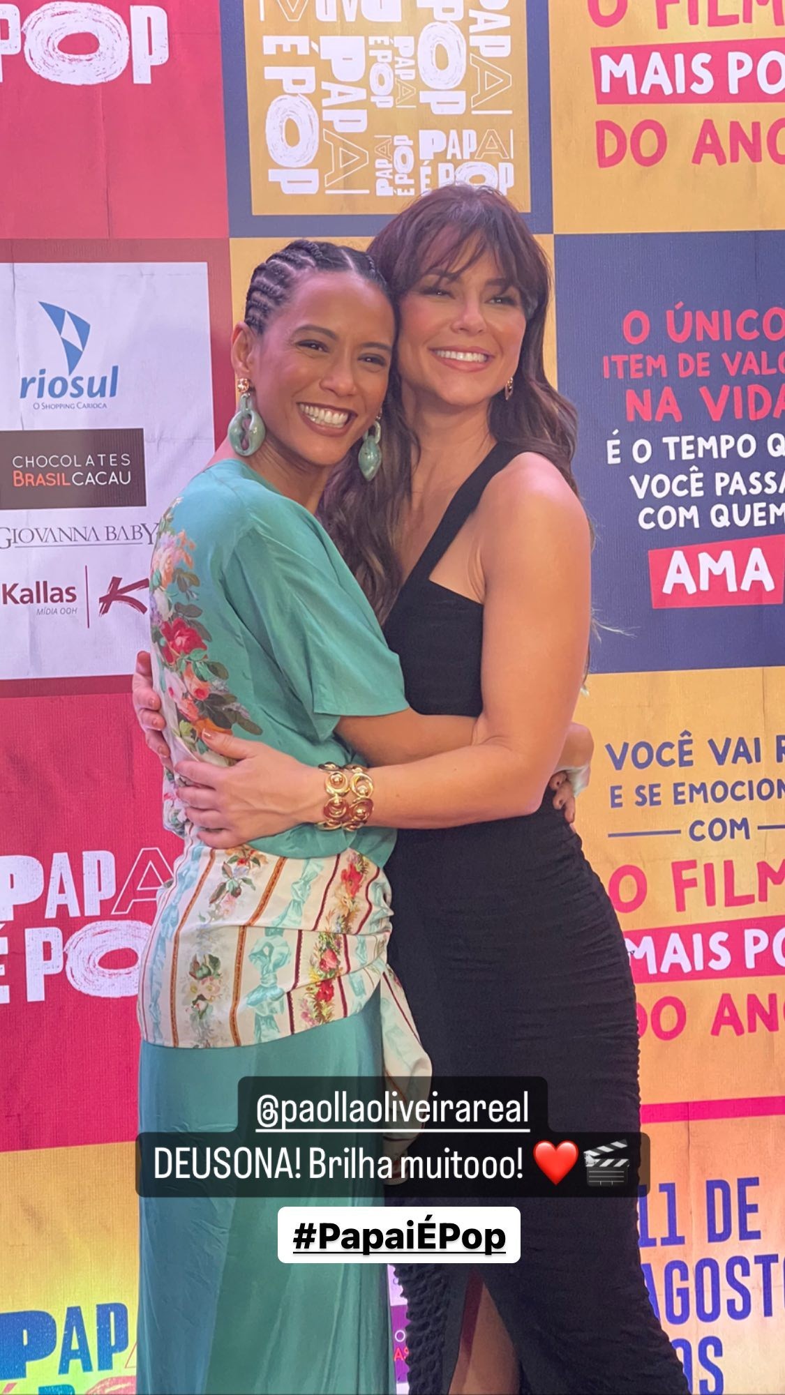 Taís Araujo e Paolla Oliveira (Foto: Reprodução/Instagram)