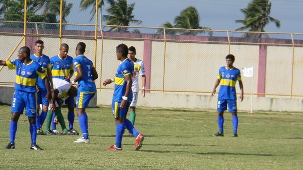 Boca Júnior foi derrotado pelo Estanciano (Foto: Gazeta de Estância)