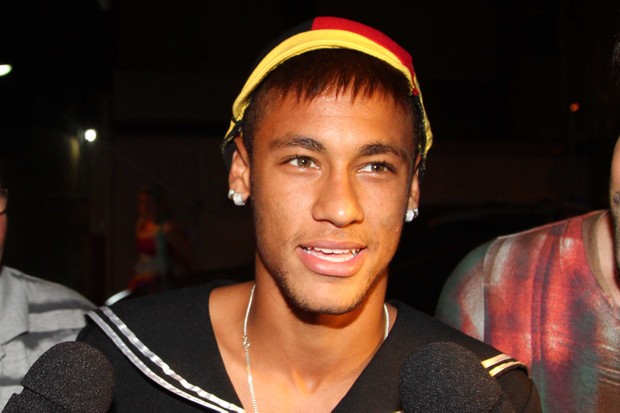 Neymar no aniversário de Thiaguinho em São Paulo (Foto: Thiago Duran e Caio Duran/ Ag. News)