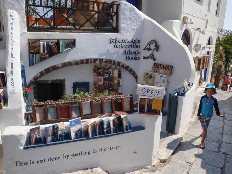 Atlantis Books - Santorini, Grécia (Foto: Reprodução)