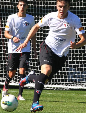 João Schmidt, no treino do São Paulo (Foto: Luiz Piris/VIPCOMM)