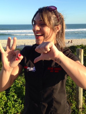 Bethe Correia, lutadora do UFC (Foto: Marcelo Russio) Bethe Correia, lutadora do UFC (Foto: Marcelo Russio)