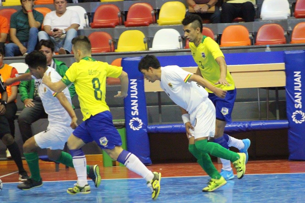 Brasil goleou a Bolívia pela Copa América de Futsal (Foto: Divulgação/AFA)