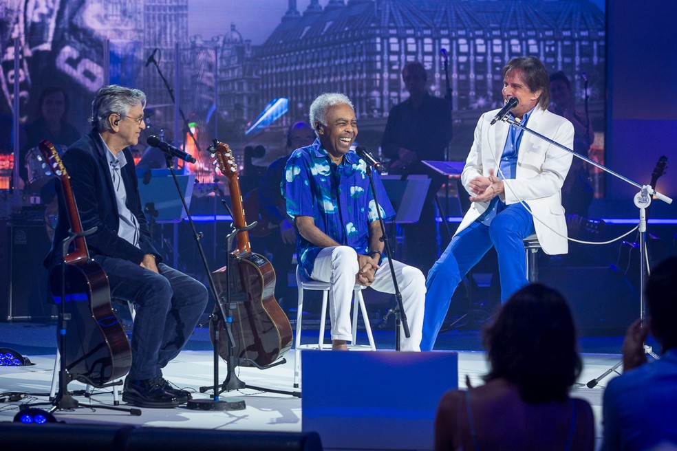 Gilberto Gil avalia o sucesso duradouro de Roberto Carlos: ‘Algo de outro mundo’ (Foto: Artur Meninea/Gshow)