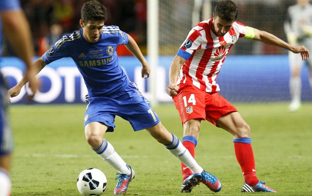 Oscar Chelsea Atlético de Madri (Foto: Reuters)