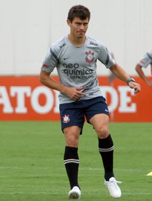 Alex, treino Corinthians (Foto: Anderson Rodrigues / Globoesporte.com)