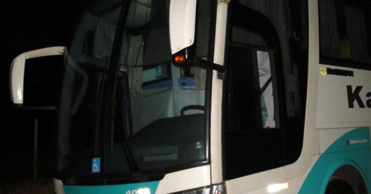 G1 Criminosos fingem ser passageiros e assaltam ônibus de turismo