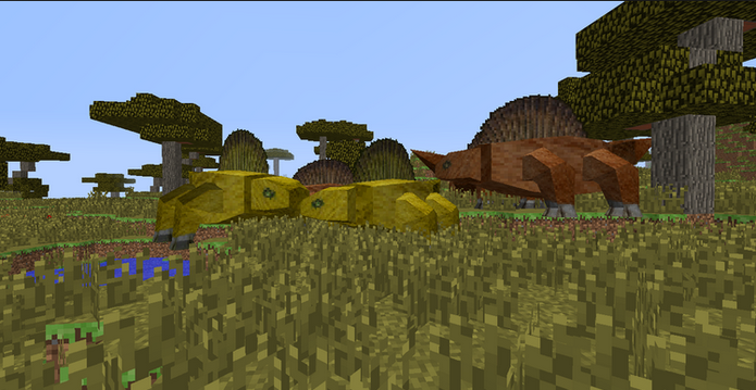 Monster Hunter em Minecraft (Foto: Reprodução / YouTube) Monster Hunter em Minecraft (Foto: Reprodução / YouTube)