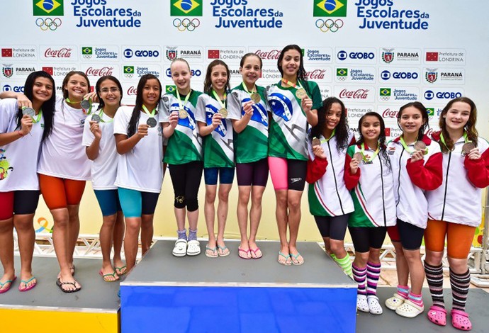 Recordistas dos Jogos Escolares (Foto: Divulgação / site Jogos Escolares)