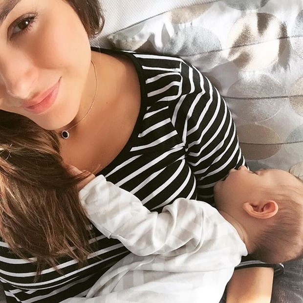  Fernanda Machado com o filho, Luca (Foto: Instagram / Reprodução)