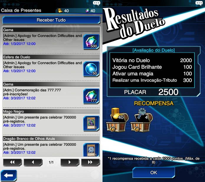 Como conseguir cartas em Yu-Gi-Oh! Duel Links no Android e iPhone (Foto: Reprodução/Felipe Vinha)