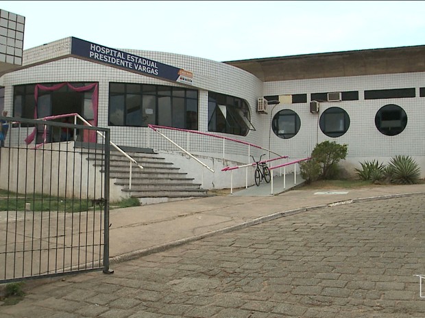 Hospital Presidente Vargas em São Luís (MA) (Foto: Reprodução/TV Mirante)